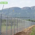 Anti -Climb -Anti -Schnittzaun mit elektrischem Zaun